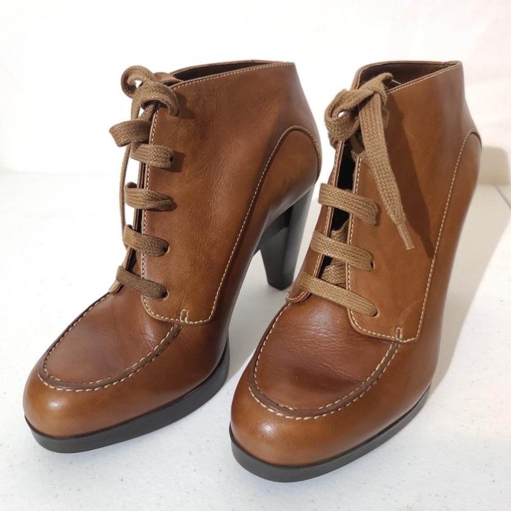 Cole Haan x NikeAir Lace Up Bootie Heels Women’s 8